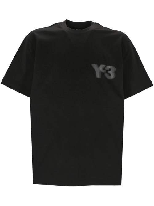 Y-3 Logo Short Sleeve T-shirt Adidas - Y3 | JE9282BLACK